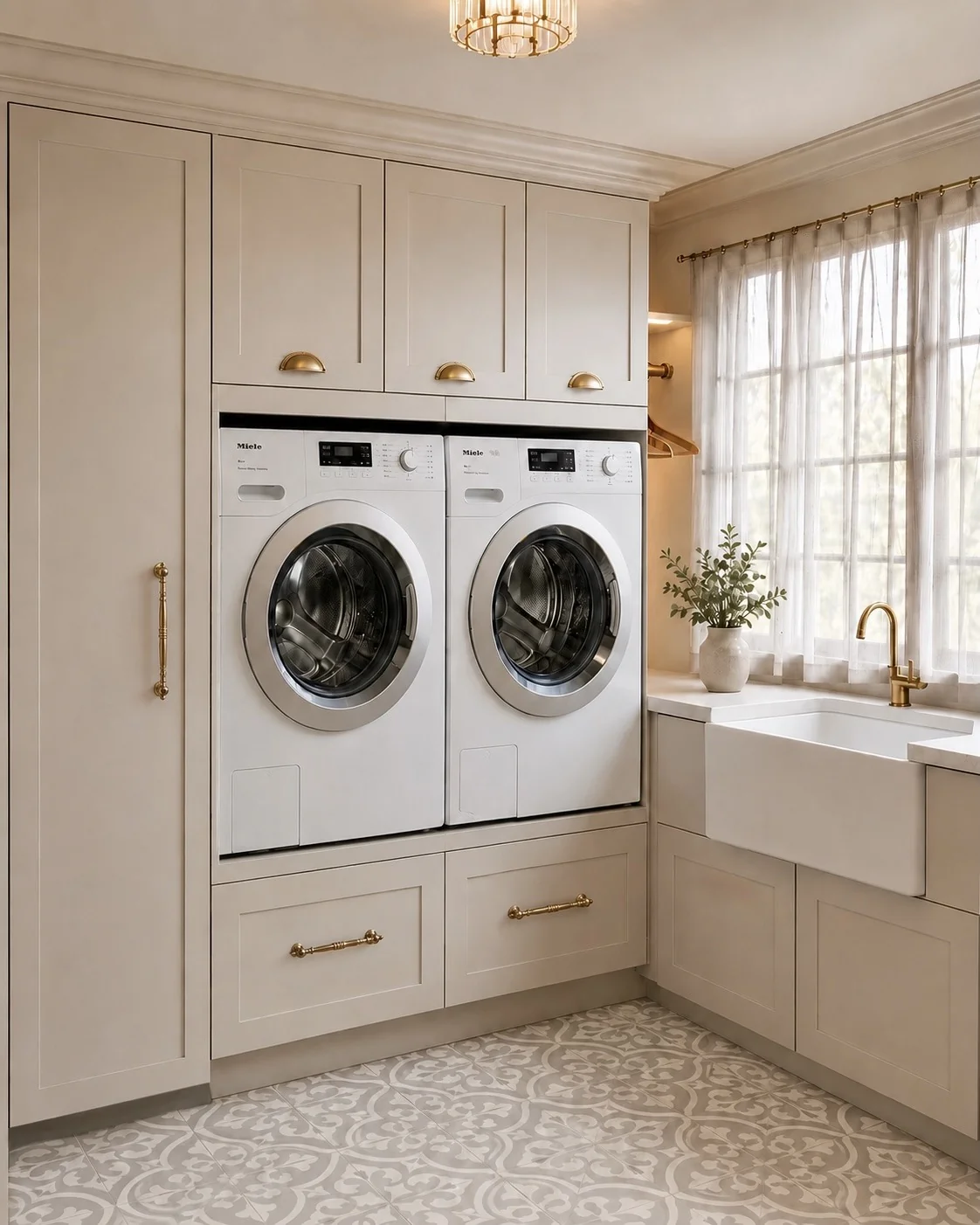 Custom laundry joinery, ALTA Custom Joinery