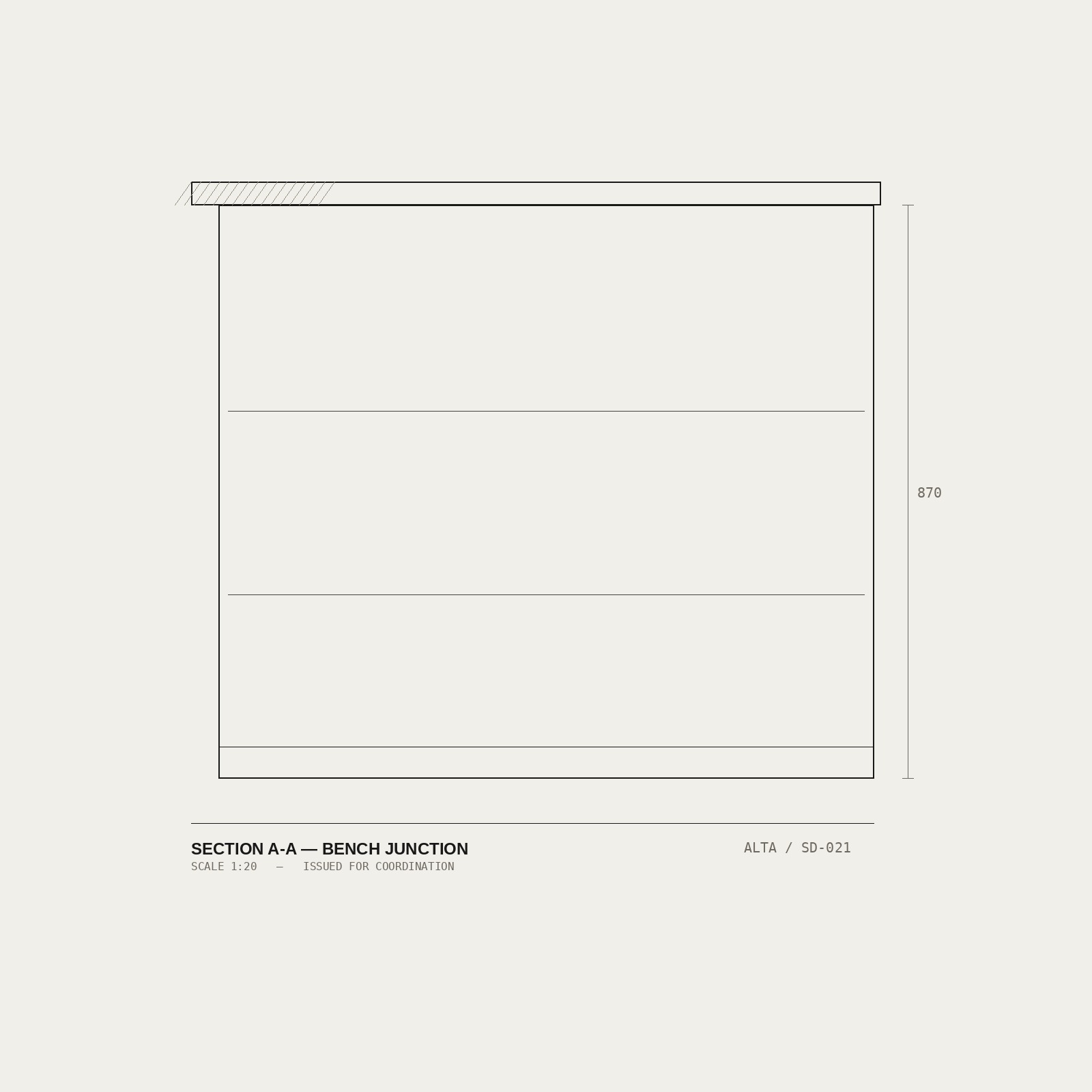 Section drawing