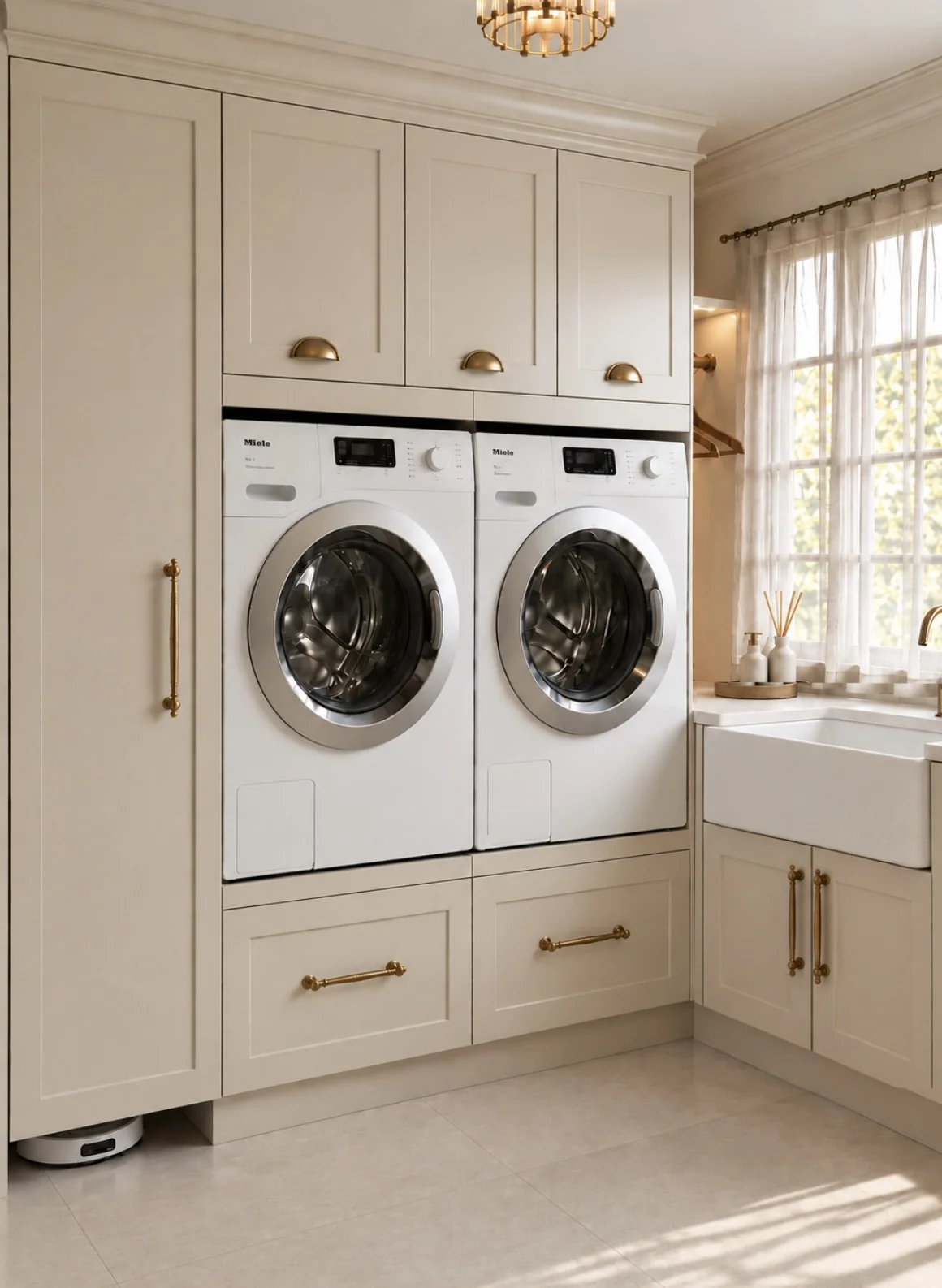 Custom laundry joinery, ALTA Custom Joinery